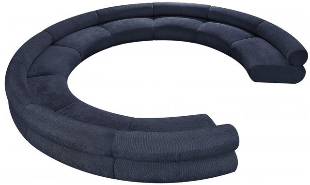 Meridian Furniture Bale 9-Piece Navy Sectional-1