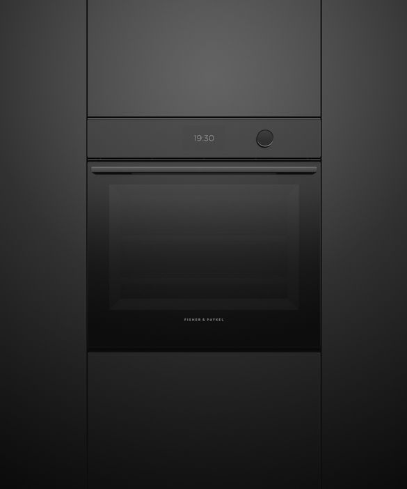 Fisher & Paykel Series 11 24" Black Glass Combination Steam Oven-2