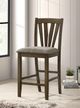 Coaster® Canfield 2-Piece Brown Counter Stool Set-1