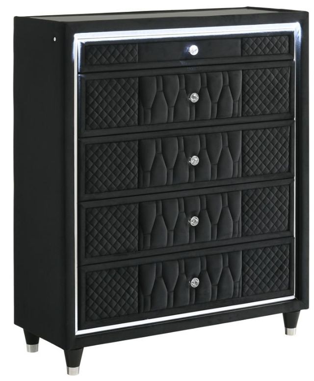 Coaster®  Lorient Black Chest-0