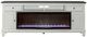 Liberty Furniture Charcoal/Wirebrushed White 80" TV Console with Fireplace-1