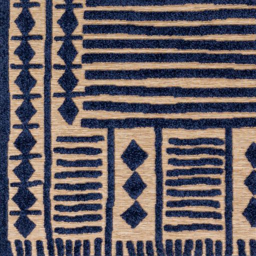 Surya Greenwich Blue/Taupe 5'x7' Area Rug-2
