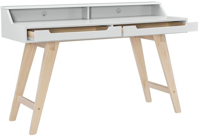 Linon Shivley Natural/White Office Desk-1