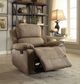 ACME Furniture Bina Taupe Manual Recliner-1