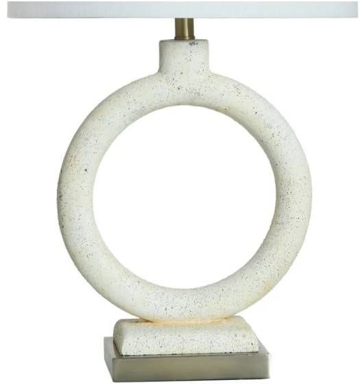 Stylecraft Speckled Cream Table Lamp -2