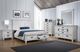 Coaster® Franco DIstressed White Dresser and Mirror-2