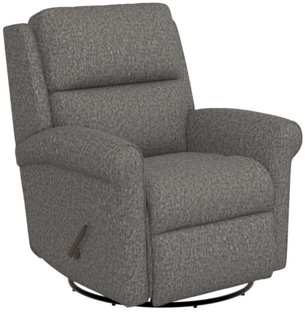 Flexsteel® Customizable Belle Manual Swivel Gliver Recliner-3