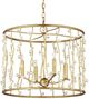 Currey & Company Clear/Gold Adagio Chandelier-4