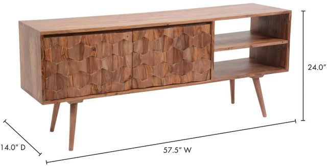 Moe's Home Collection O2 Natural TV Cabinet-3