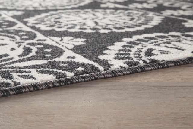 Signature Design by Ashley® Jicarilla Black/White Medium Rug-1