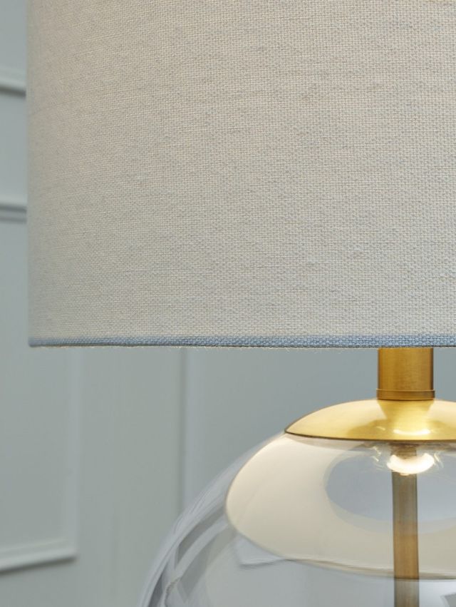 Signature Design by Ashley® Samder Brass Table Lamp-2