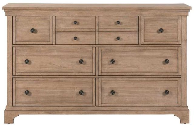 Liberty Furniture Haven Hills Camel Beige Dresser-2