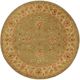 Surya Crowne Brown 8' Round Area Rug-0