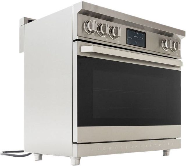 Induction Hardware 36" Stainless Steel Pro Style Induction Range-3