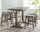 Steve Silver Co.® Ryan 5-Piece Smoky Oak Counter Dining Set-0