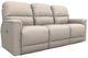 La-Z-Boy® Cade Oyster Leather Power Reclining Sofa with Headrest-0