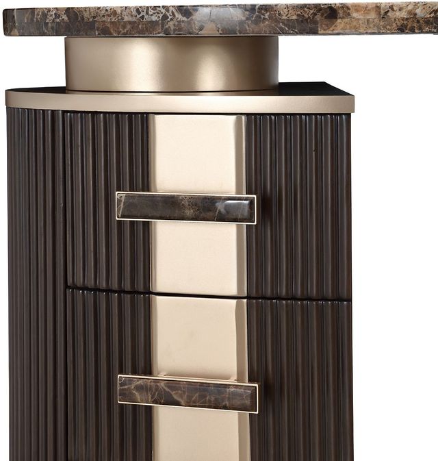 Michael Amini® West Kensington Medium Espresso Vanity Desk-4