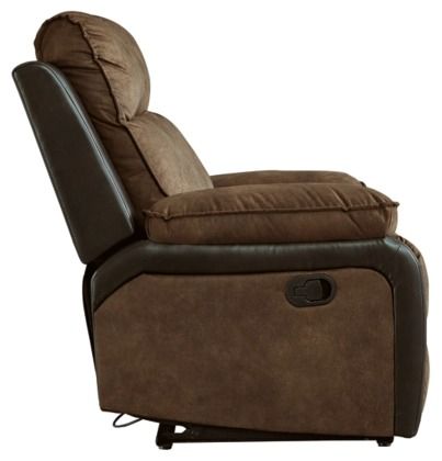 Signature Design by Ashley® Woodsway Brown Reclining Loveseat-4