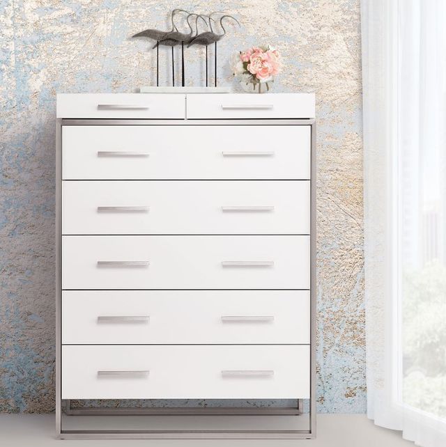 Michael Amini® Marquee Cloud White Chest-1
