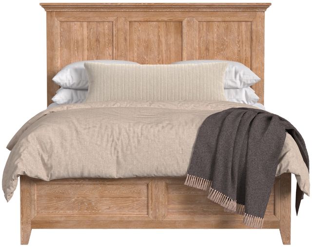 Intercon San Mateo Wheat Queen Panel Storage Bed-2