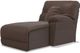 La-Z-Boy® Dawson La-Z-Time® Sepia Left-Arm Reclining Chaise-0