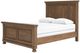 Signature Design by Ashley® Feddinger Medium Brown Queen Panel Bed-4