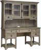 Magnussen Home® Tinley Park Dovetail Gray Desk with Hutch-0