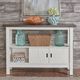 Liberty Furniture Brook Bay Carbon Gray/Textured White Sideboard-1