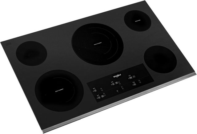 Whirlpool® 36" Stainless Steel Electric Cooktop-2