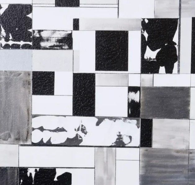 Stylecraft Squaresville Black/Gray/White Wall Art-1