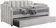 ACME Furniture Peridot Dove Gray Youth Twin Daybed with Trundle-0