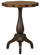 Legacy Classic Lake House Dried Tobacco/Pinecone Round End Table-0
