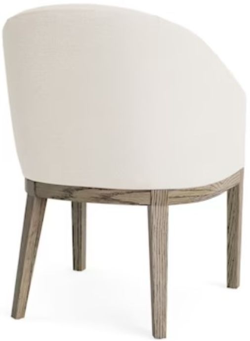 Bassett® Furniture Customizable BenchMade Hayes Oak Barrel Back Chair-3