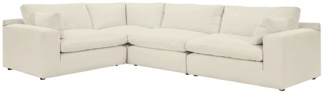 Signature Design by Ashley® Next-Gen Gaucho 4-Piece Chalk Sectional-0