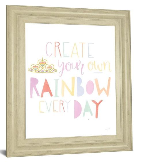 Classy Art Lets Chase Rainbows III by Jenaya Jackson Wall Art-1