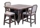 Vintage Furniture Avalon Pub Table and 4 Backless Bar Stools-0
