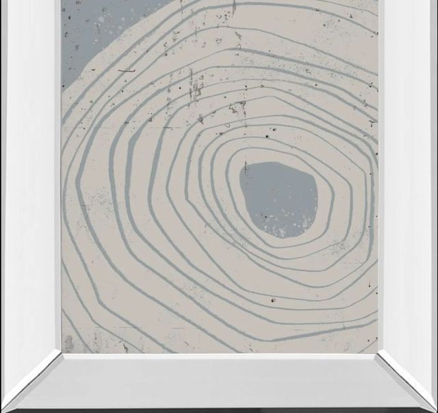 Classy Art Lithic Loop I by Jacob Green Mirror Framed Wall Art-1