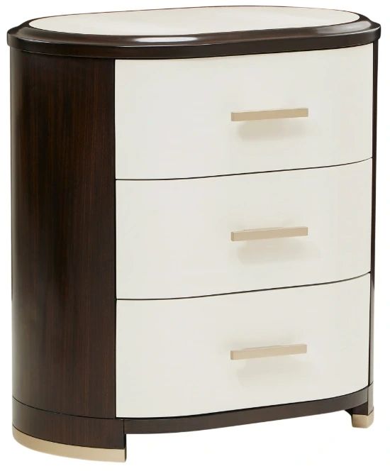 Michael Amini® Paris Chic Espresso Nightstand-0