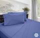 DreamFit® DreamChill™ Enhanced Bamboo Blue Split Head King Sheet Set-4
