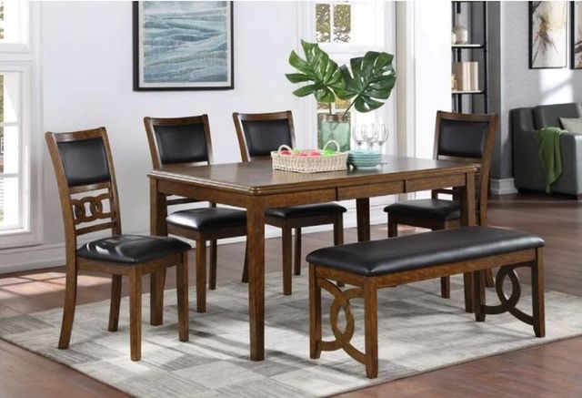 New Classic® Home Furnishings Gia Ebony 46" Bench-1
