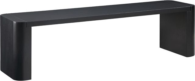 Moe's Home Collection Post Black Small Dining Bench-0