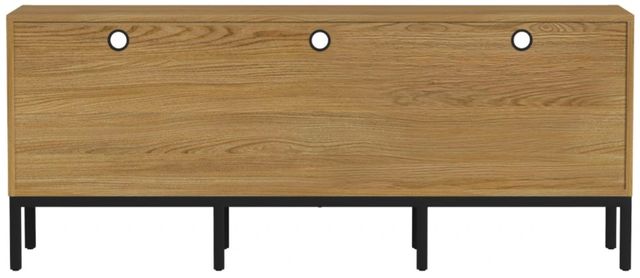 Intercon Newport Natural Oak 70'' TV Console-3