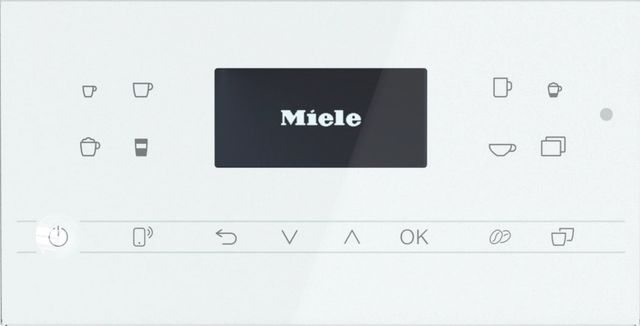 Miele CM 6160 MilkPerfection Lotus White Countertop Coffee Maker-2