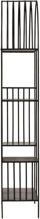 Dovetail Furniture Bellford Black Bookcase-2