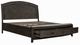 Liberty Furniture Avalon Coffee Bean Queen Panel Storage Bed-5