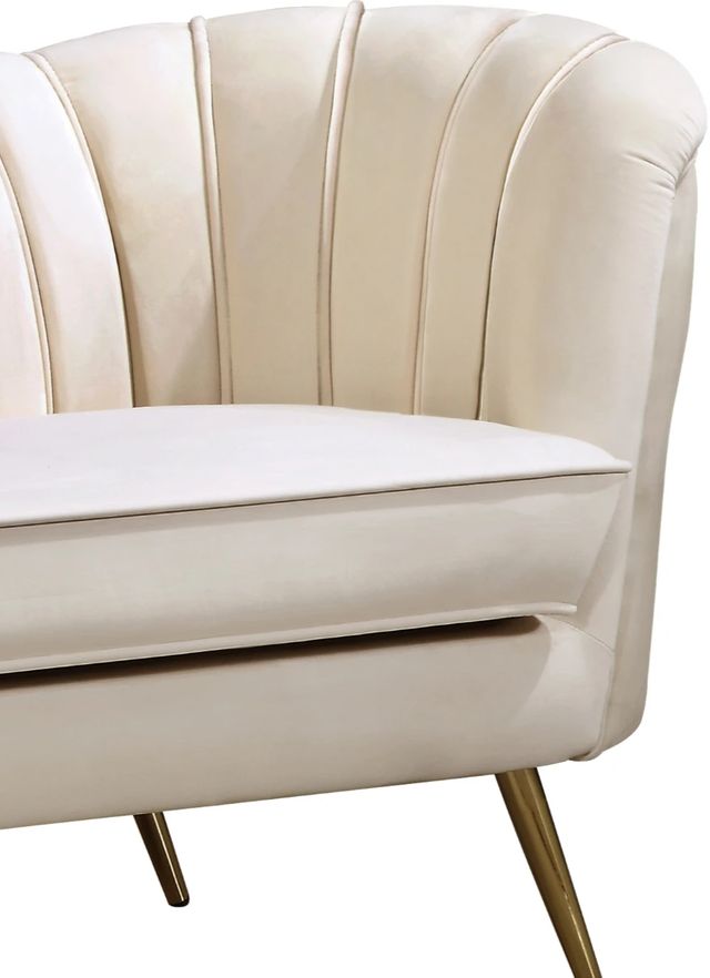 Meridian Furniture Margo Cream Upholstered Chair-3