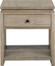 Magnussen Home® Conrad Stone Harbor Grey Rectangular End Table-2