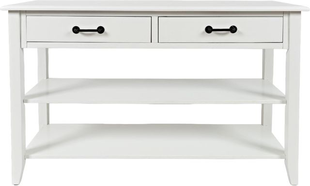 Jofran Inc. North Fork White Console Table-1