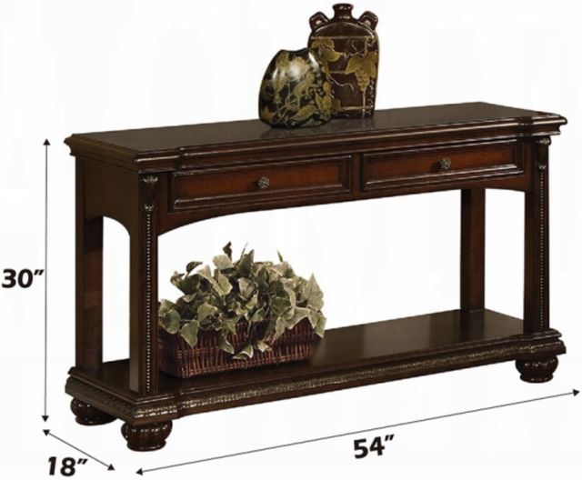 ACME Furniture Anondale Cherry Sofa Table-2