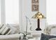 Cal® Lighting & Accessories Tiffany Dark Bronze/Wood Table Lamp-3
